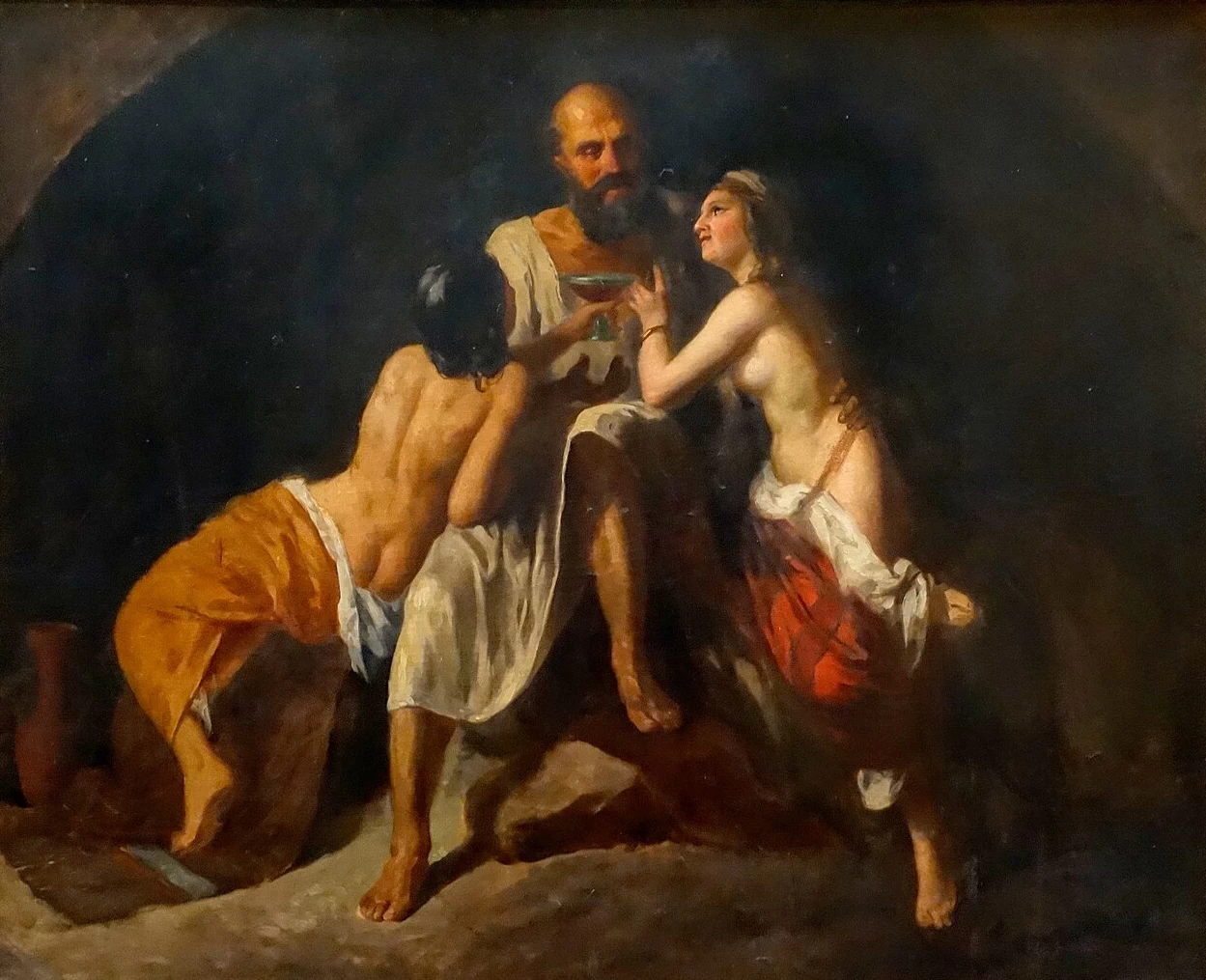 1823-Francisco Cisneros - Lot e le sue figlie